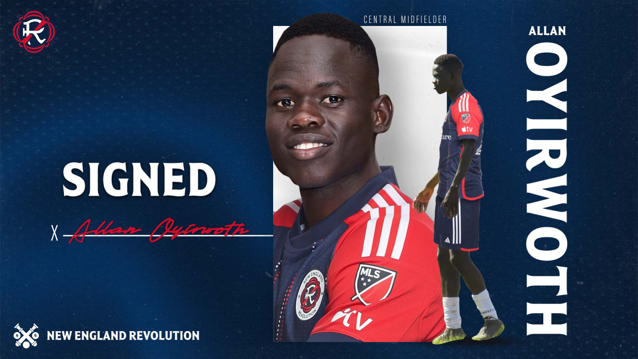 New England revolution signs Ugandan Allan Oyirwoth