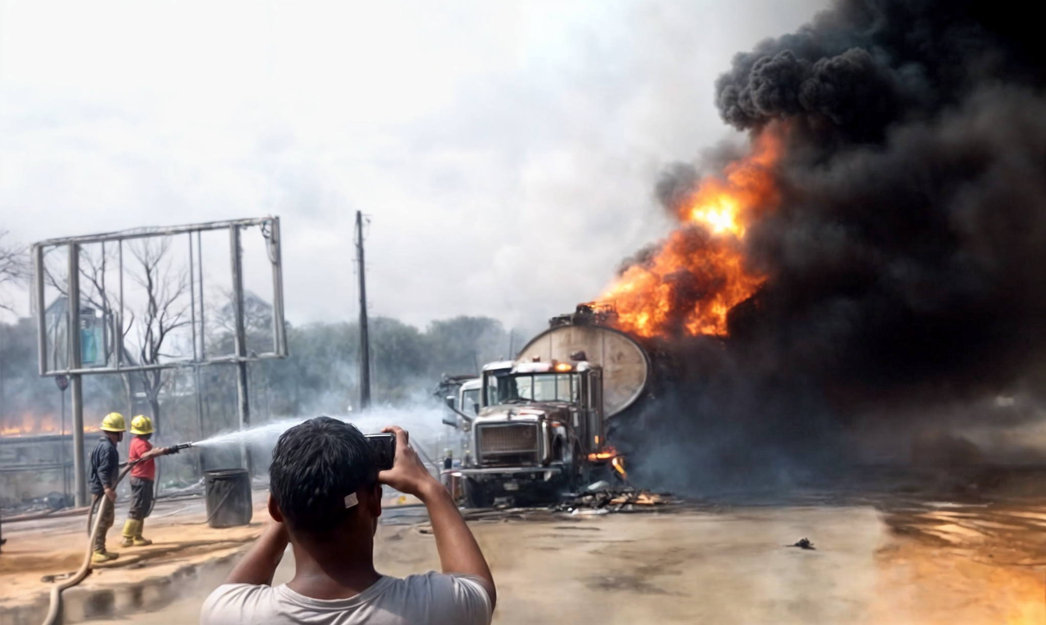 At least 70 killed in fuel tanker explosion in central Nigeria