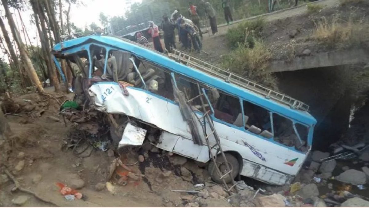 Deadly bus accident in northern Ethiopia: 25 killed