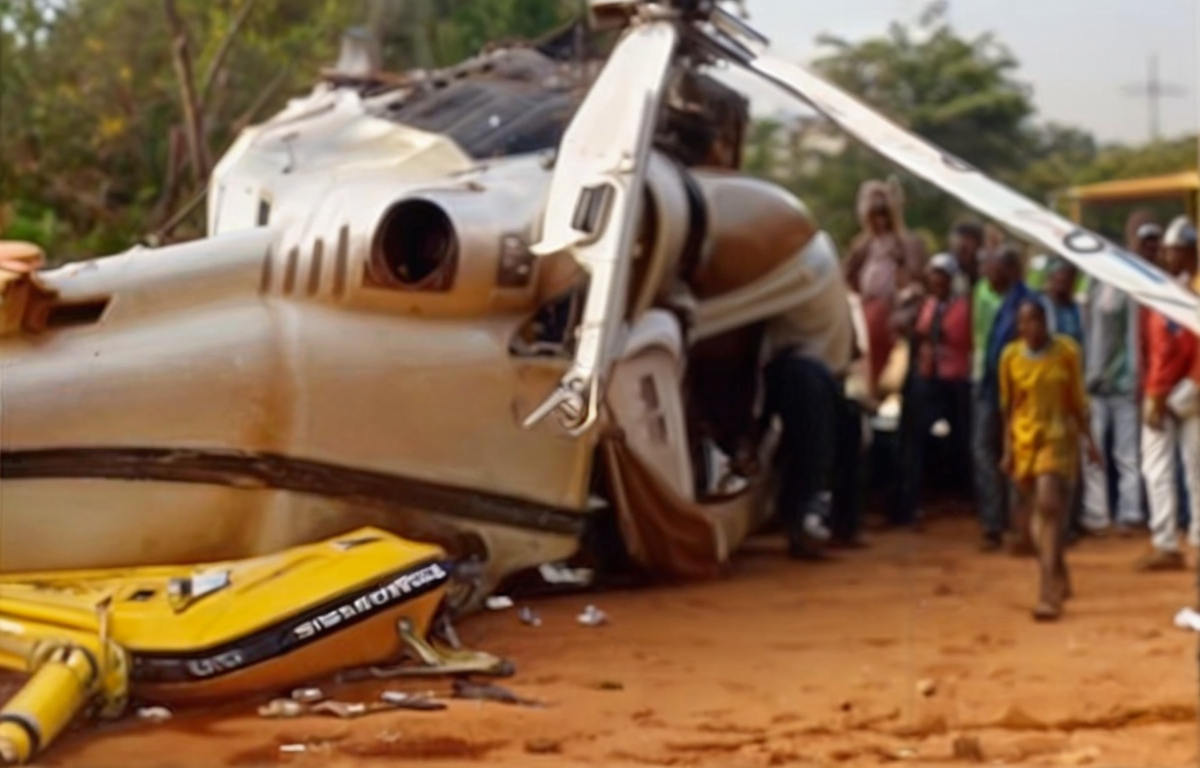 Civilian helicopter chartered by AFRICOM crashes in Benin