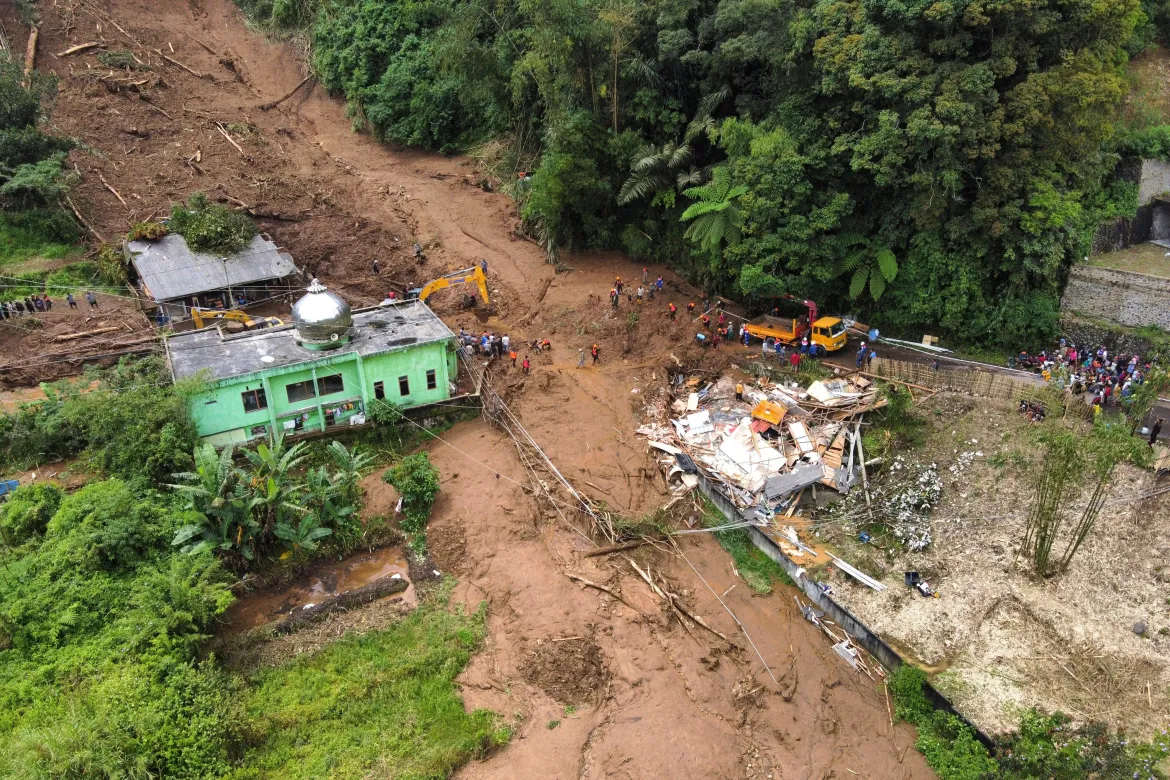 Indonesia floods, landslides claim 17 lives and disrupt villages