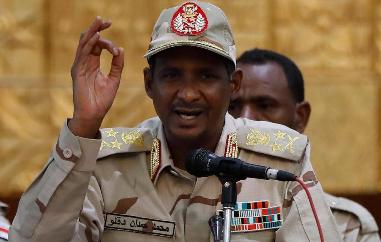 Dagalo acknowledges loss of Wad Madani, vows to regroup