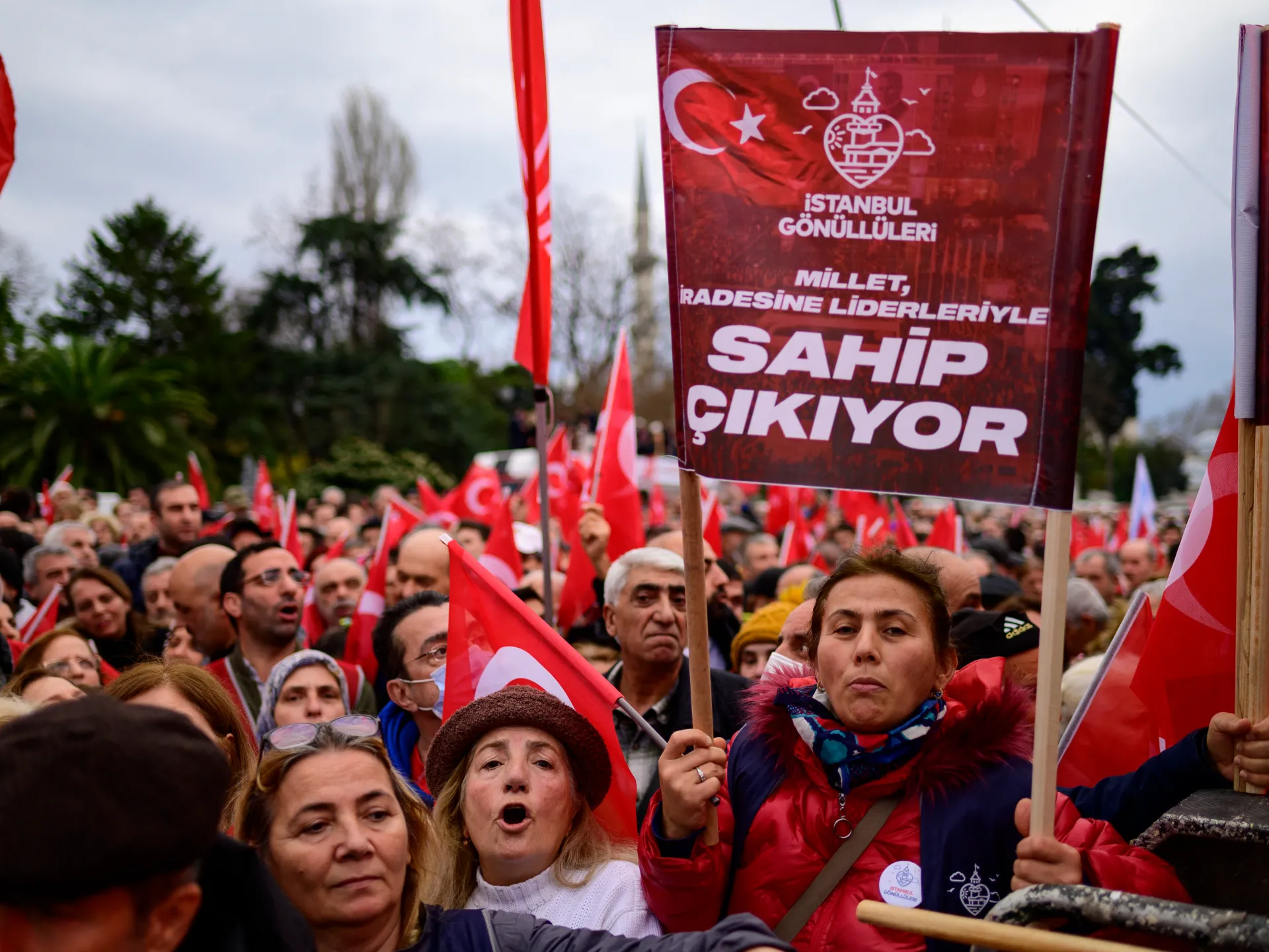 Protests erupt in Istanbul after Mayor Imamoglu’s detention