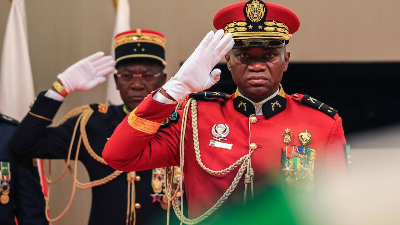 Gabon’s coup leader Nguema seeks full mandate in presidential election