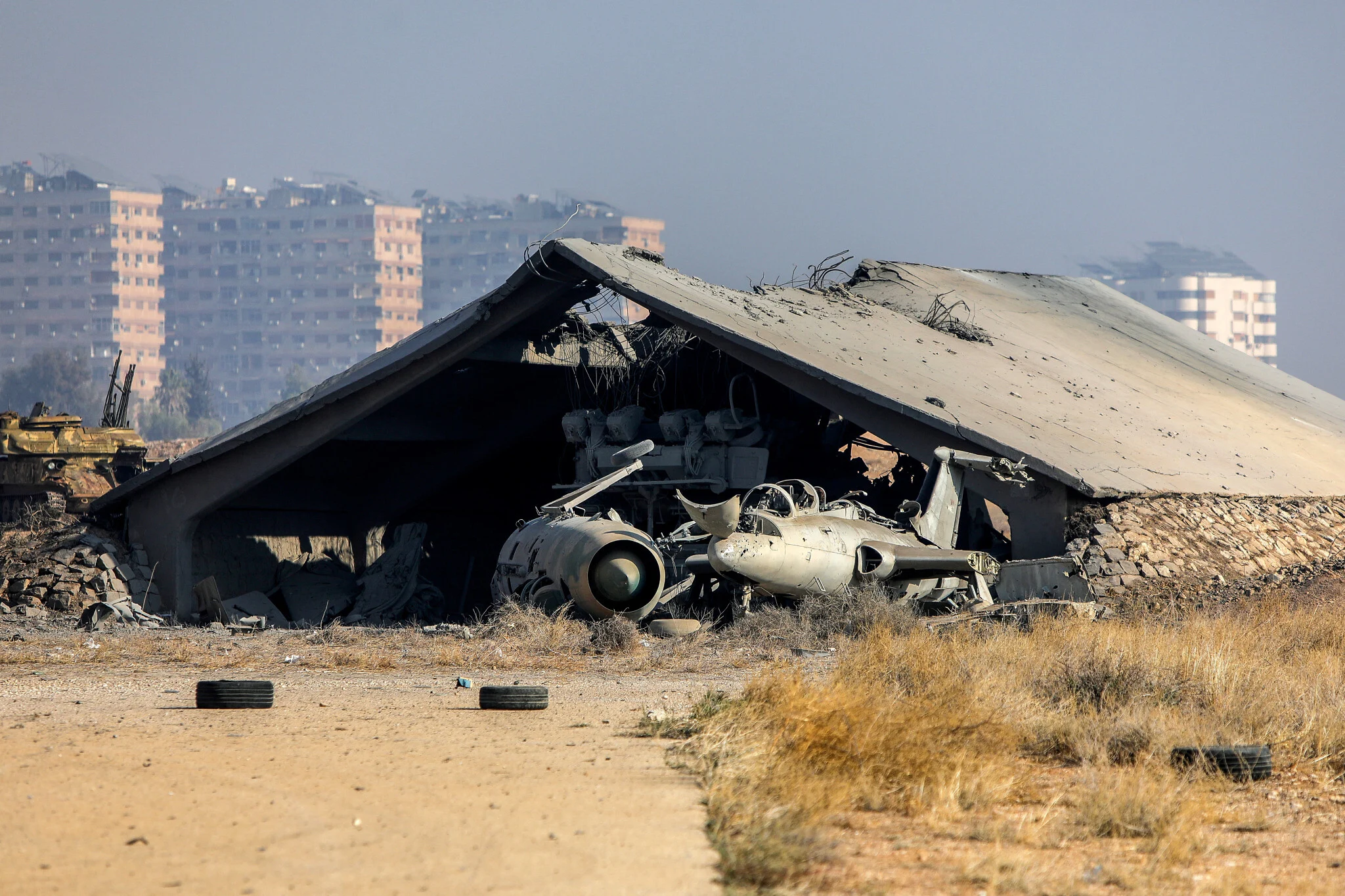 Israel strikes Syrian military sites, destroys Hama Airbase
