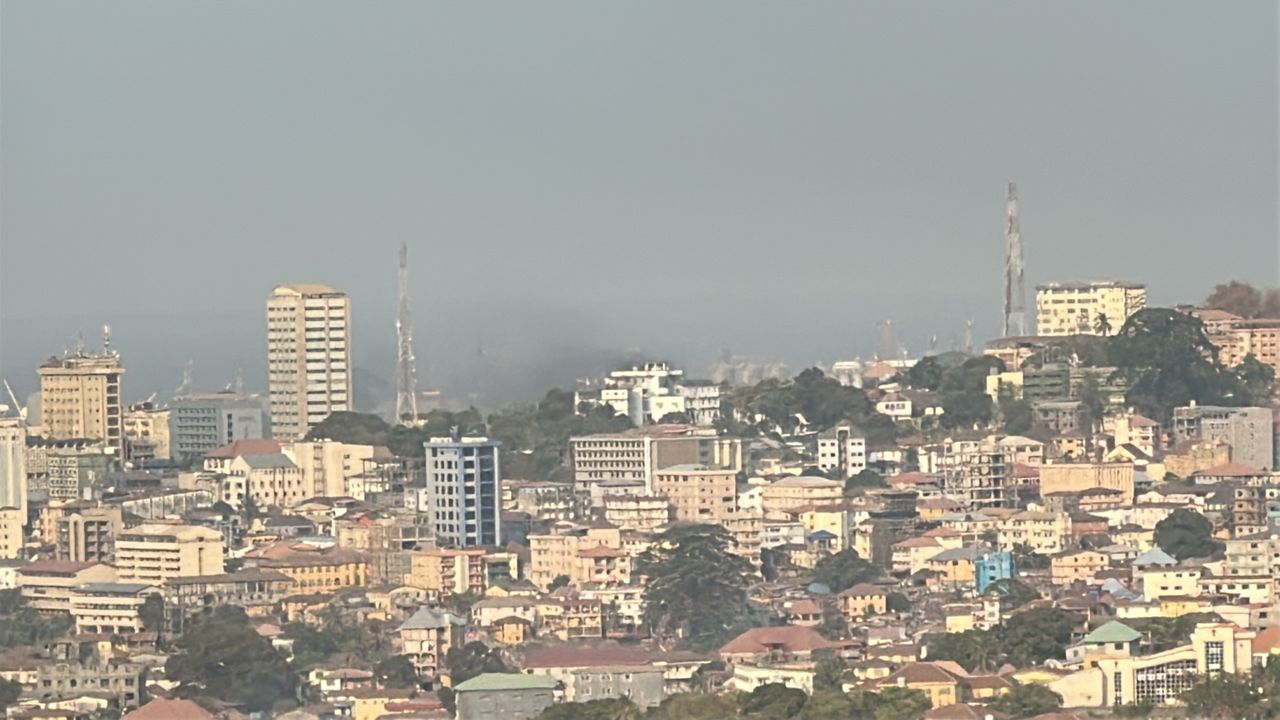 Fire at Sierra Leone presidency in Freetown
