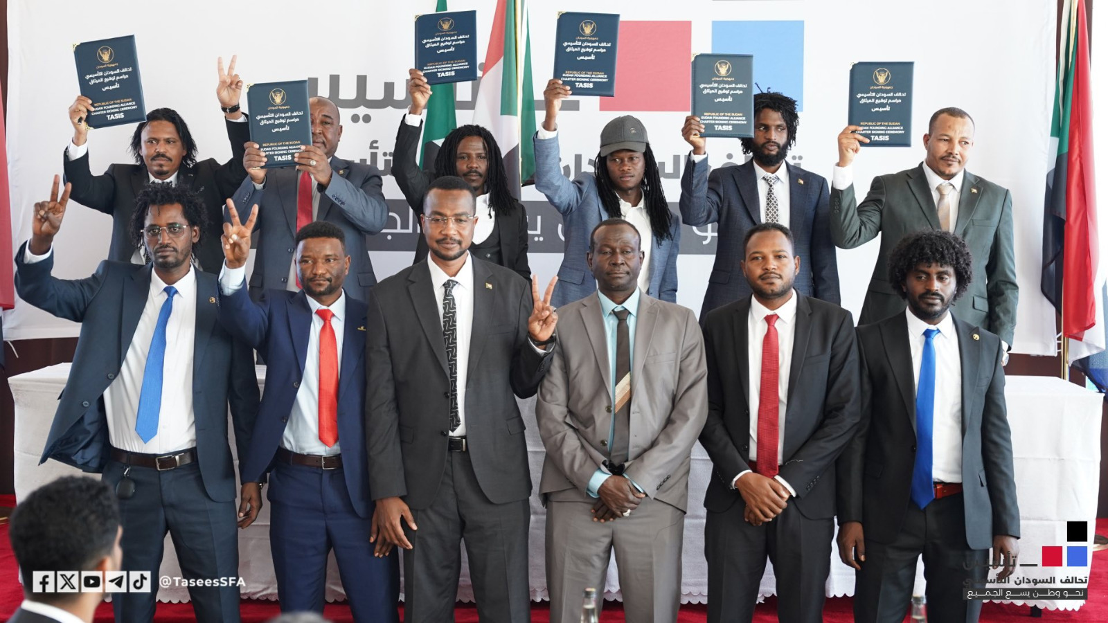 RAC factions sign Sudan charter, advancing “New Sudan” project