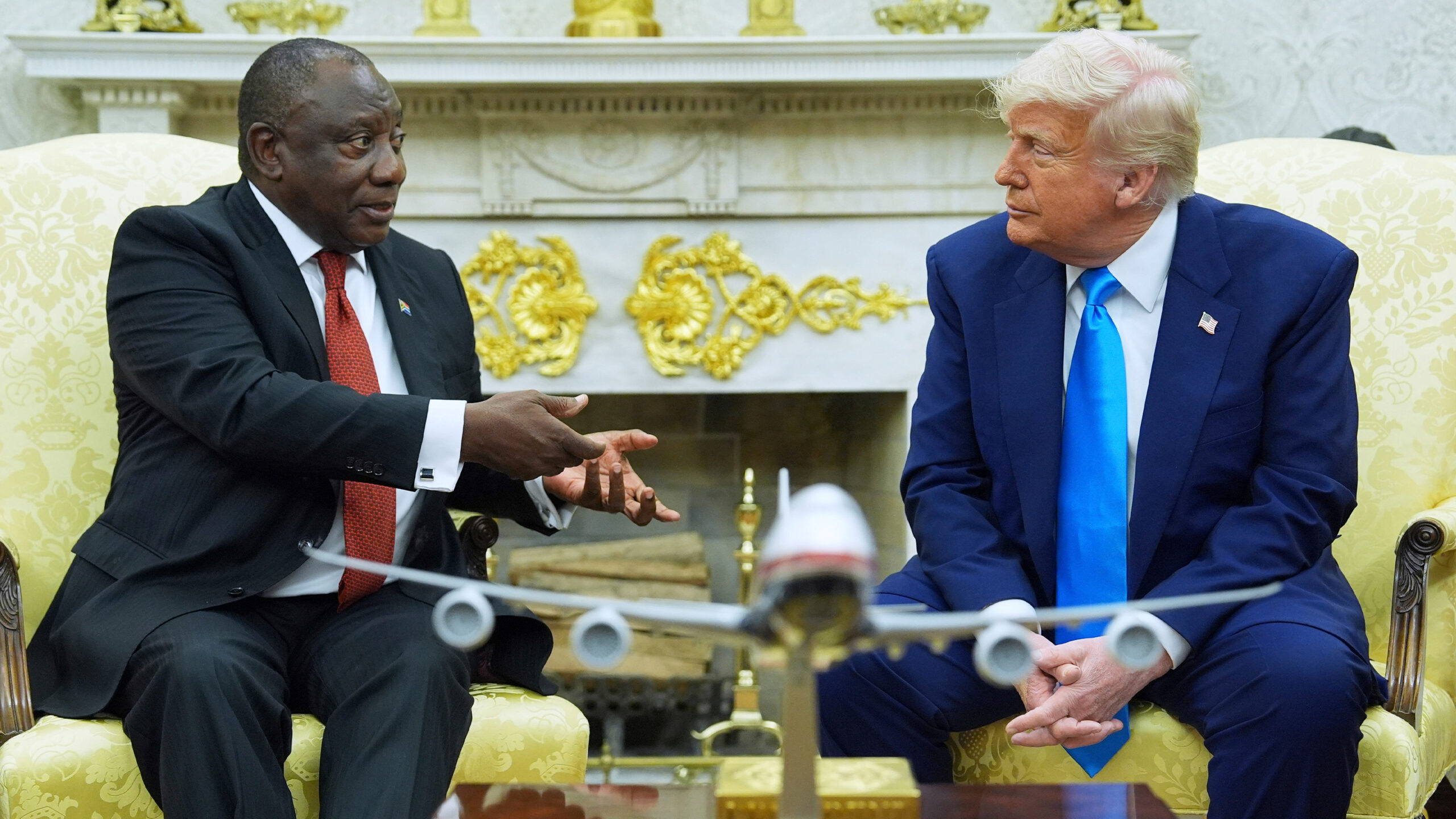 Ramaphosa lauded for his calm stance during Trump meeting