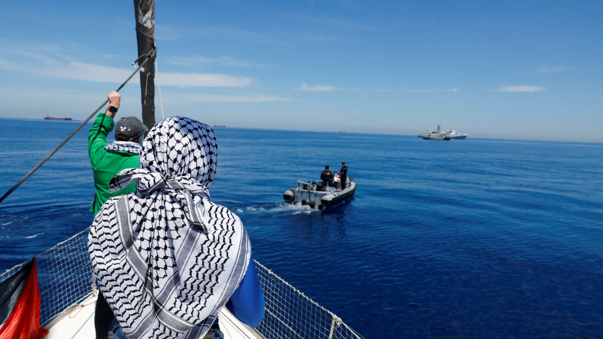 Israel prepares to block Gaza-bound aid ship