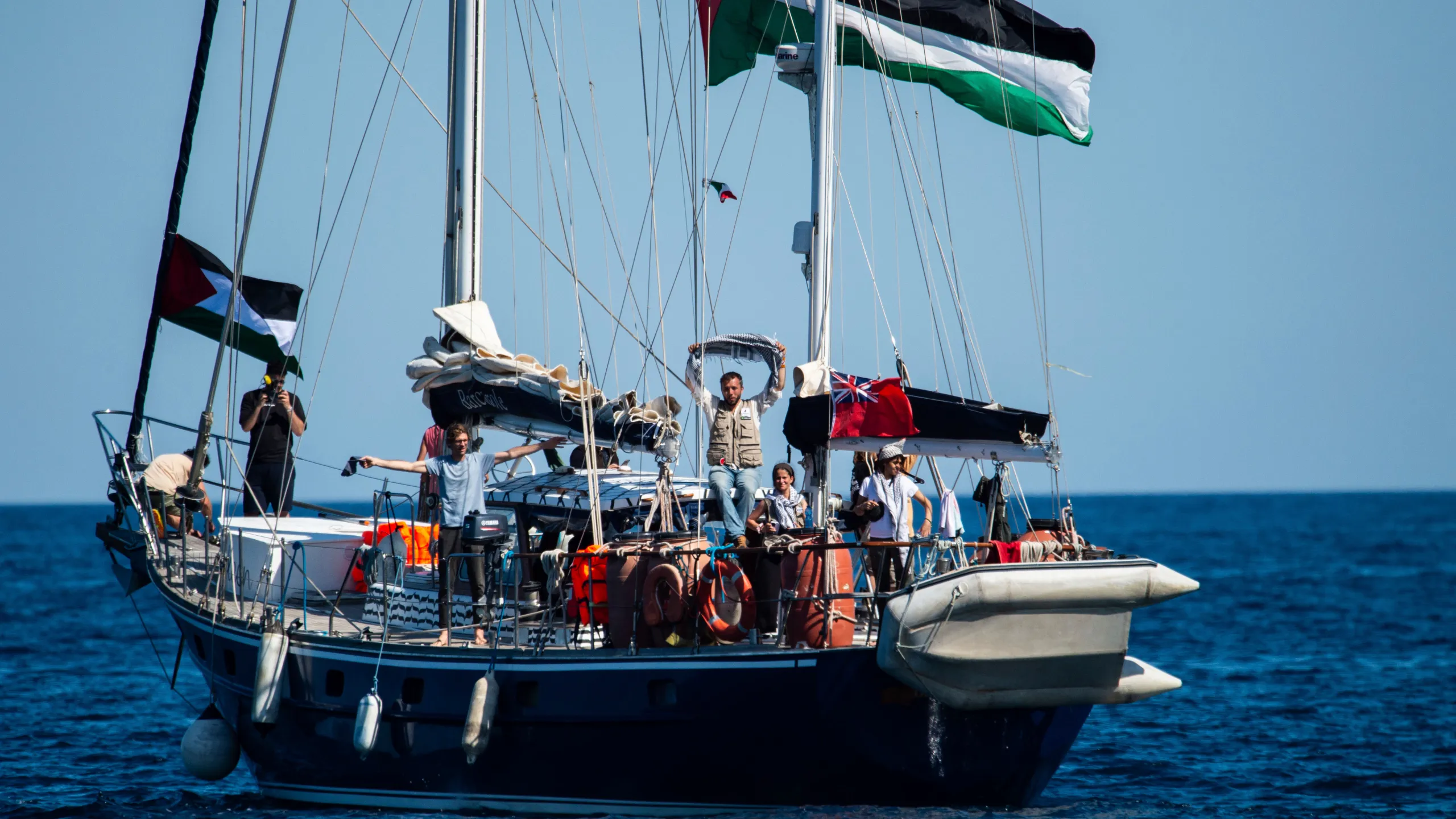 Israel seizes Gaza-bound activist ship Madleen, tows it to port