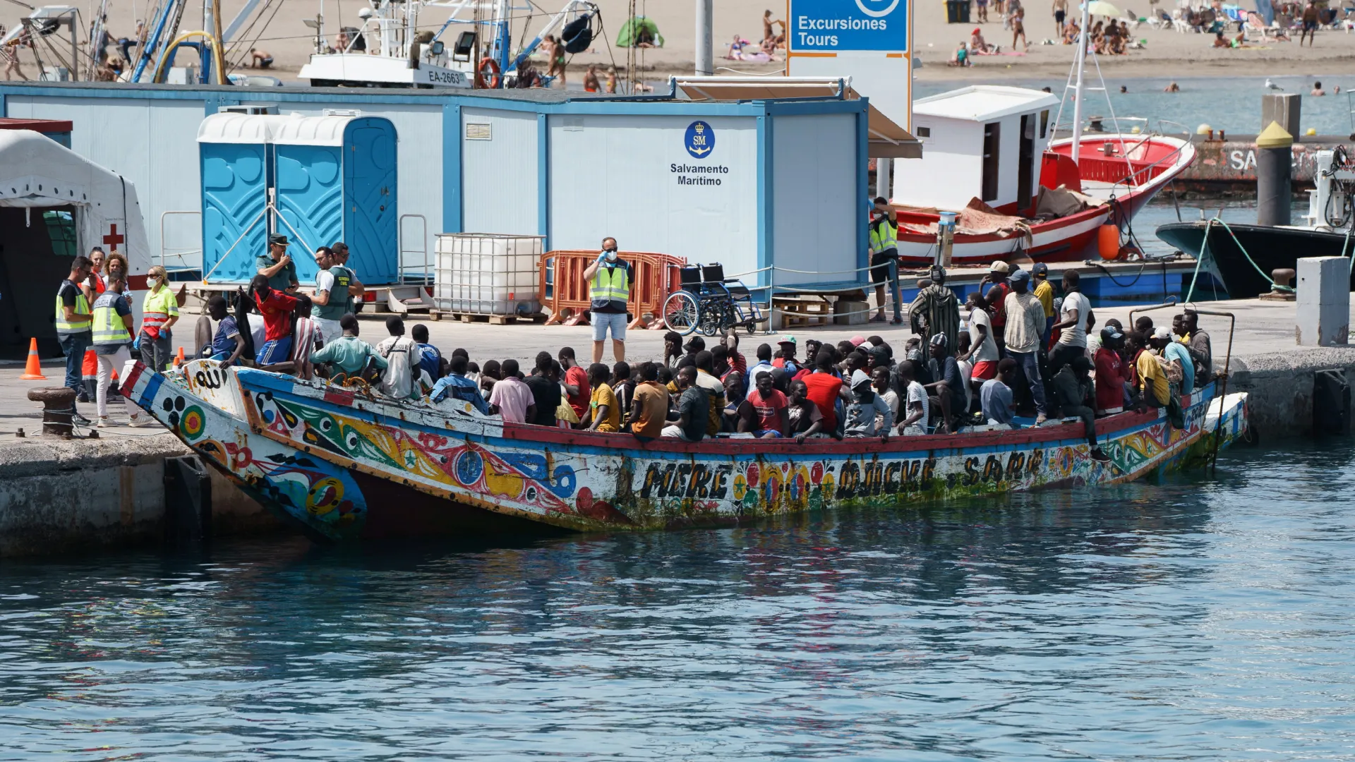 Authorities intercept 55 west African migrants near Guinea-Bissau