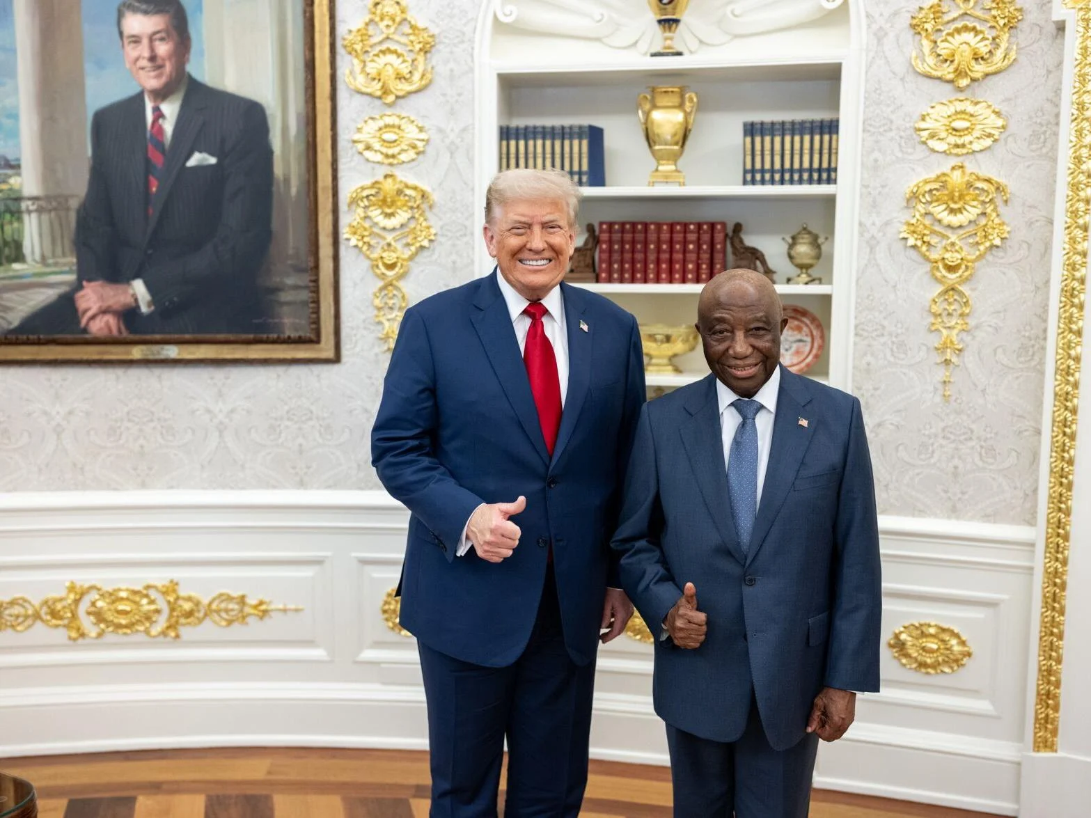Liberia defends Boakai after Trump’s English comment sparks buzz