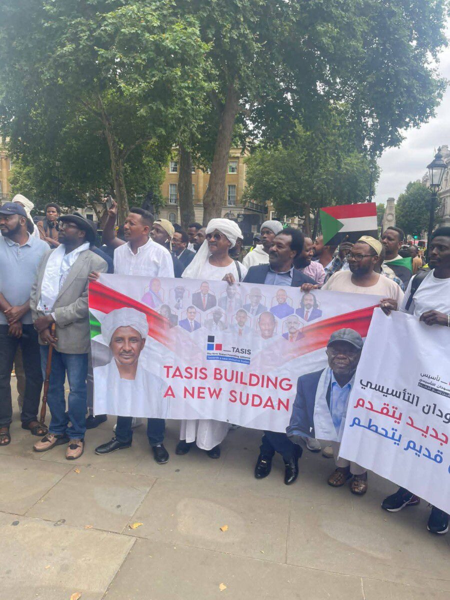 Sudanese diaspora in London rallies for Unity and Peace Government