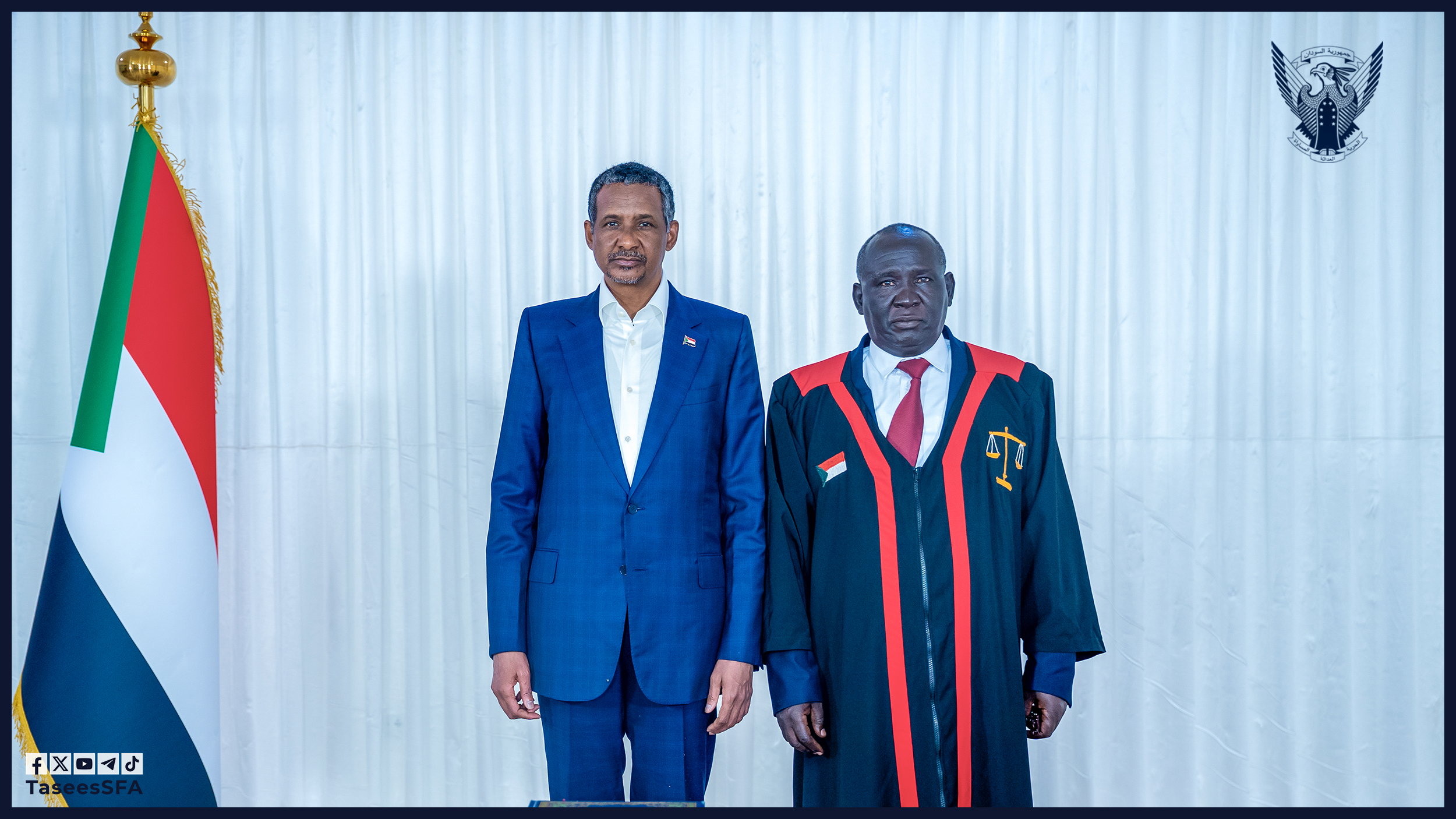 Dagalo sworn in as chairman of Sudan’s Presidential Council