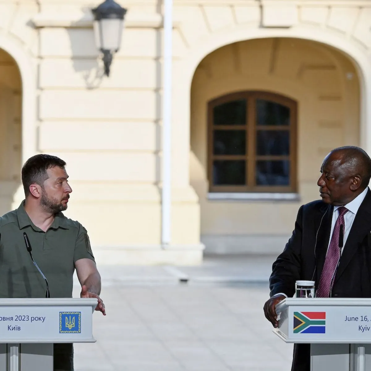 Ramaphosa presses Russia, Ukraine on peace