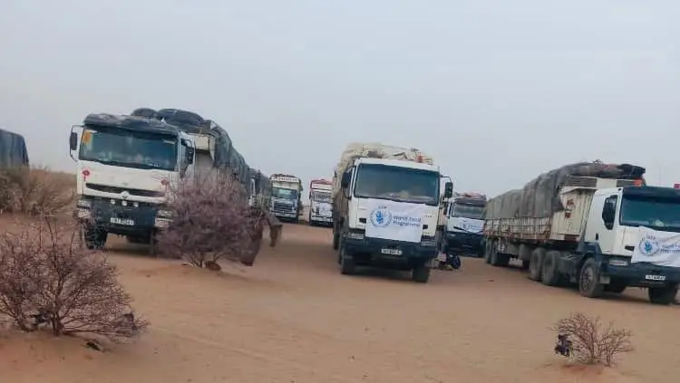 RSF says SAF drones hit WFP aid trucks in Mellit, North Darfur