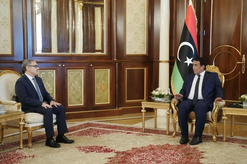 Libya’s al-Menfi meets US envoy on elections