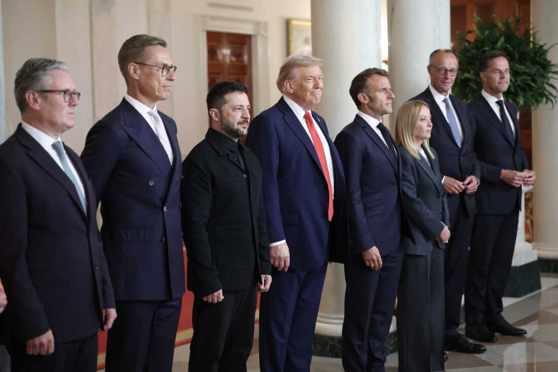 Trump hosts Zelenskyy, Europeans to discuss Ukraine peace