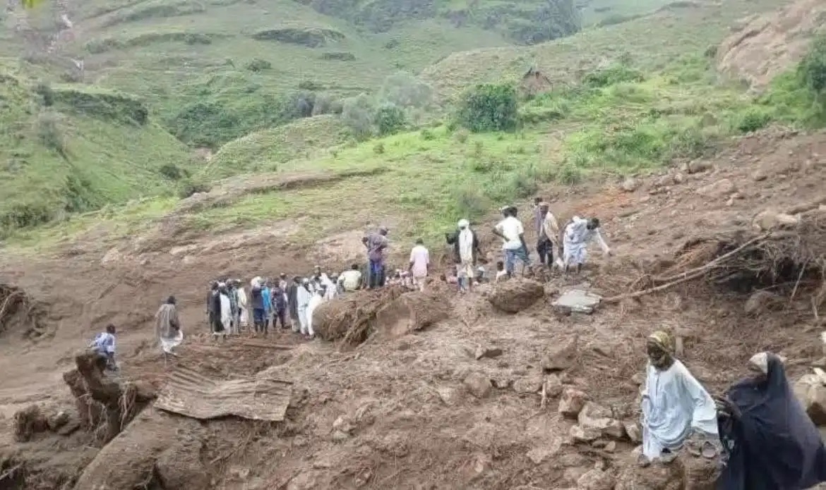 People mourn as earth collapses in Sudan, swallowing Tarsin village