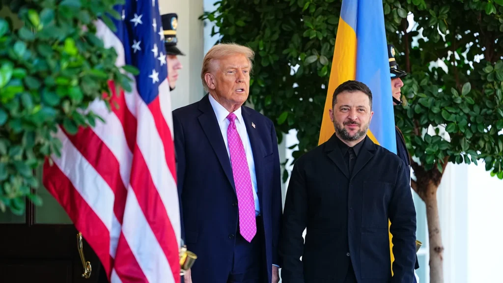 Trump urges Zelenskiy to yield land to Russia, denies missiles