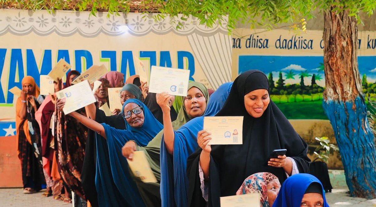 Somalia begins distributing voter cards as Mogadishu prepares to vote