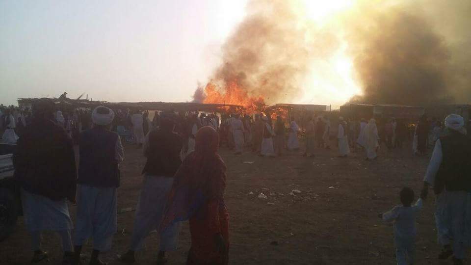 Massive fire hits eastern Jabalain market in White Nile State