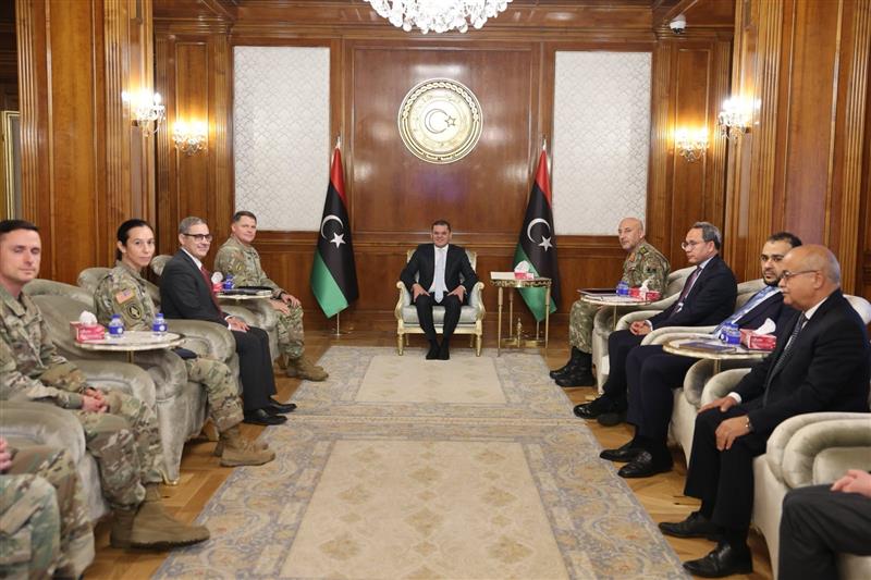 Libya’s premier meets US AFRICOM chief to boost military ties