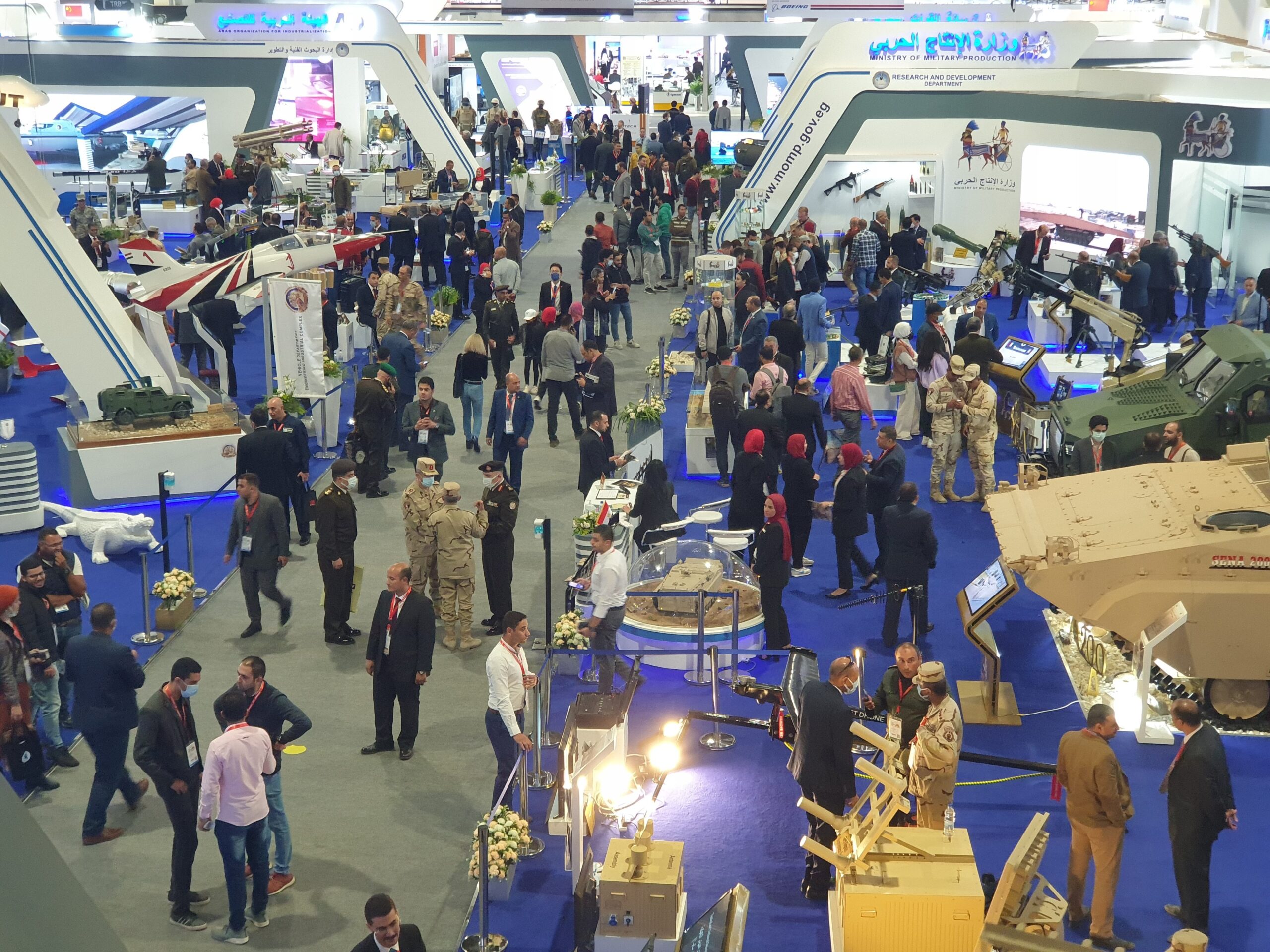 Egypt’s defence expo showcases drone tech as rivals chase new buyers