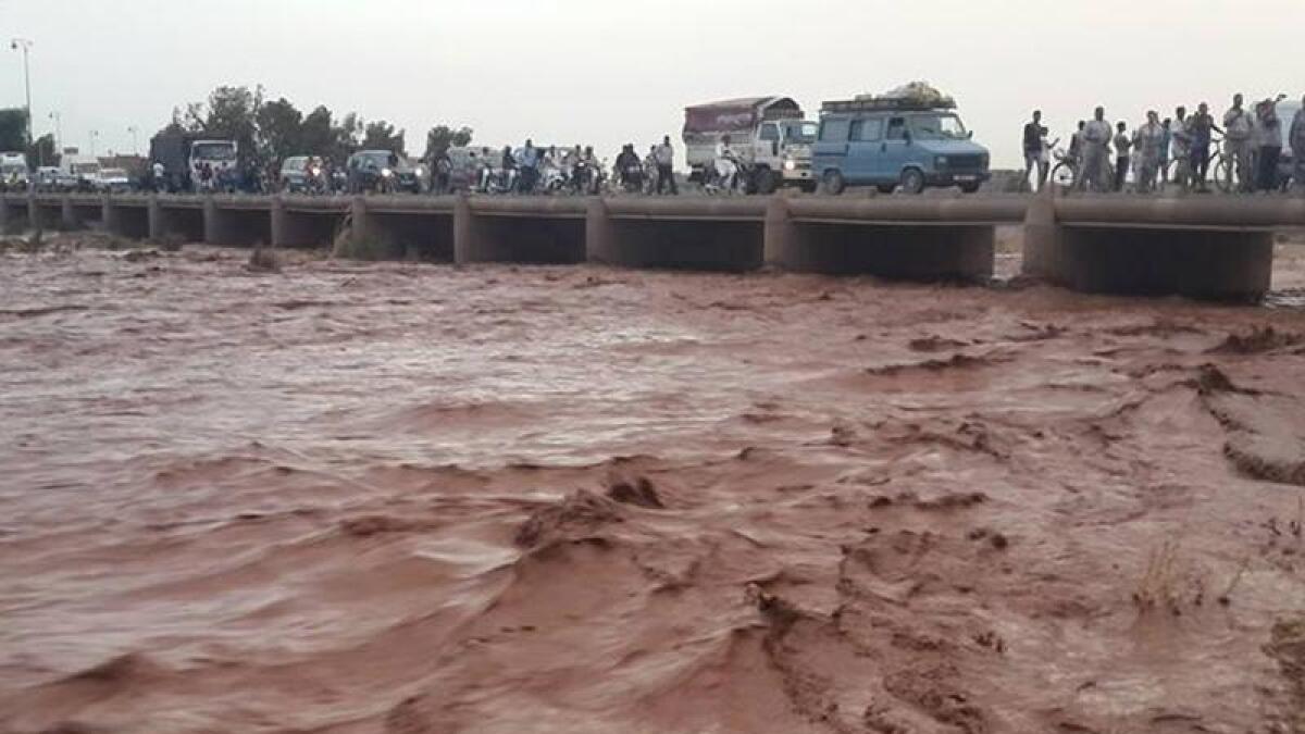 Flash floods kill seven as fierce storms batter Morocco’s Safi