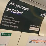 Sudan campaign takes over London Underground