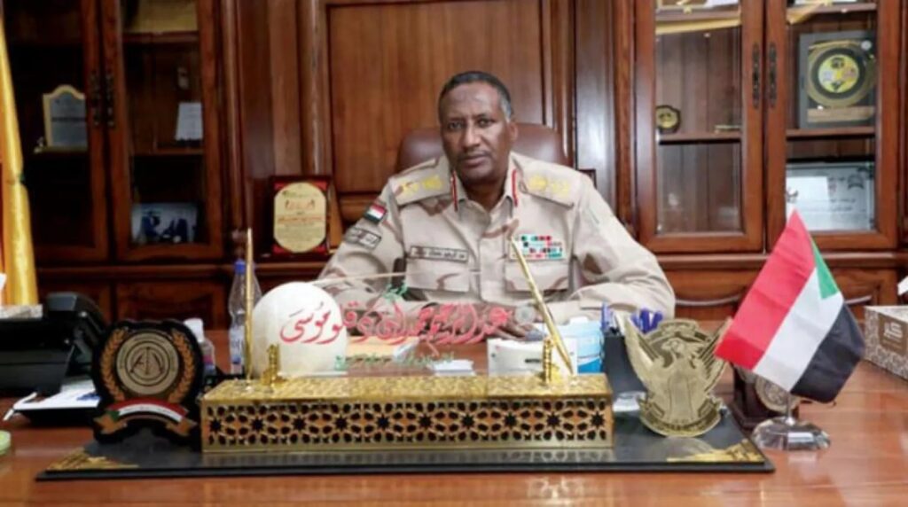 Dagalo inspects Heglig and criticises Burhan