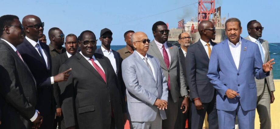 South Sudan officials inspect Port Sudan oil terminals amid talks