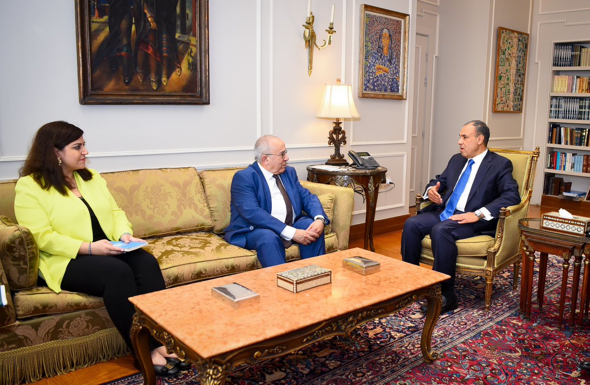 Egypt FM meets UN envoy to address Sudan conflict