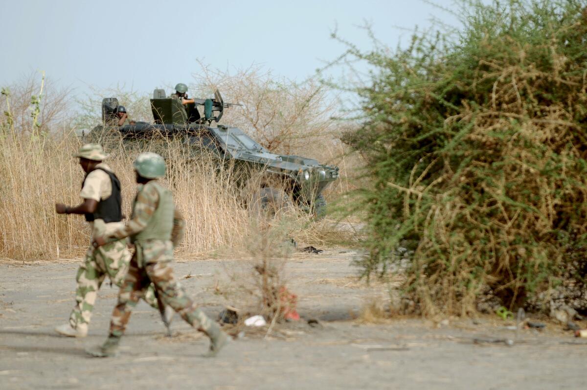 Militants kill nine Nigerian soldiers in Borno convoy attack