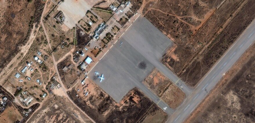 SAF airstrike hits Nyala airport