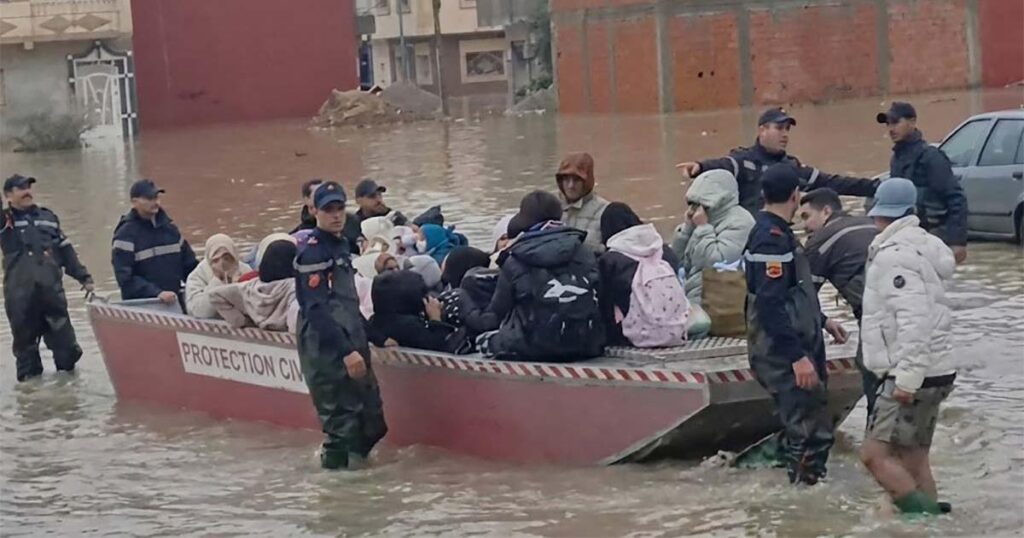 Morocco deploys army units to rescue thousands from floods