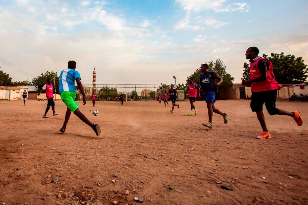 Young people in El Fasher reclaim fragments of life via sport
