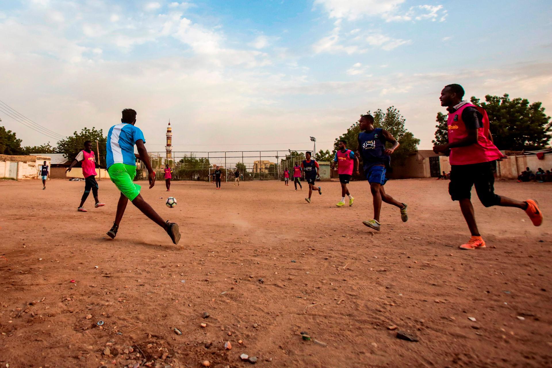Young people in El Fasher reclaim fragments of life via sport