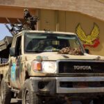 Libyan forces incinerate fuel trucks heading for Sudanese border