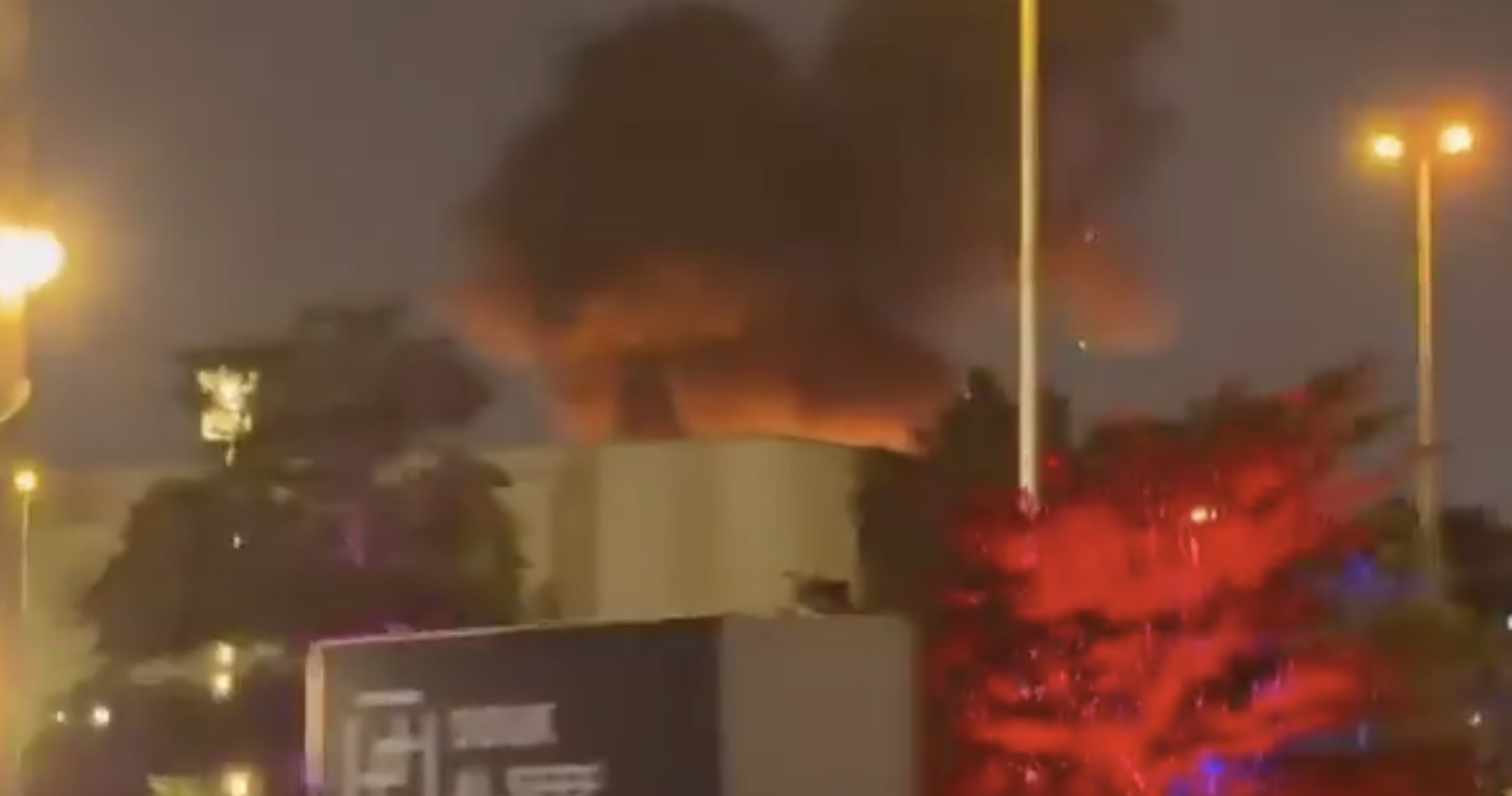 Drone strike sparks small fire near US Consulate in Dubai