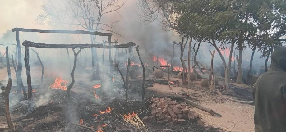 Massive blaze sweeps South Darfur leaving families displaced