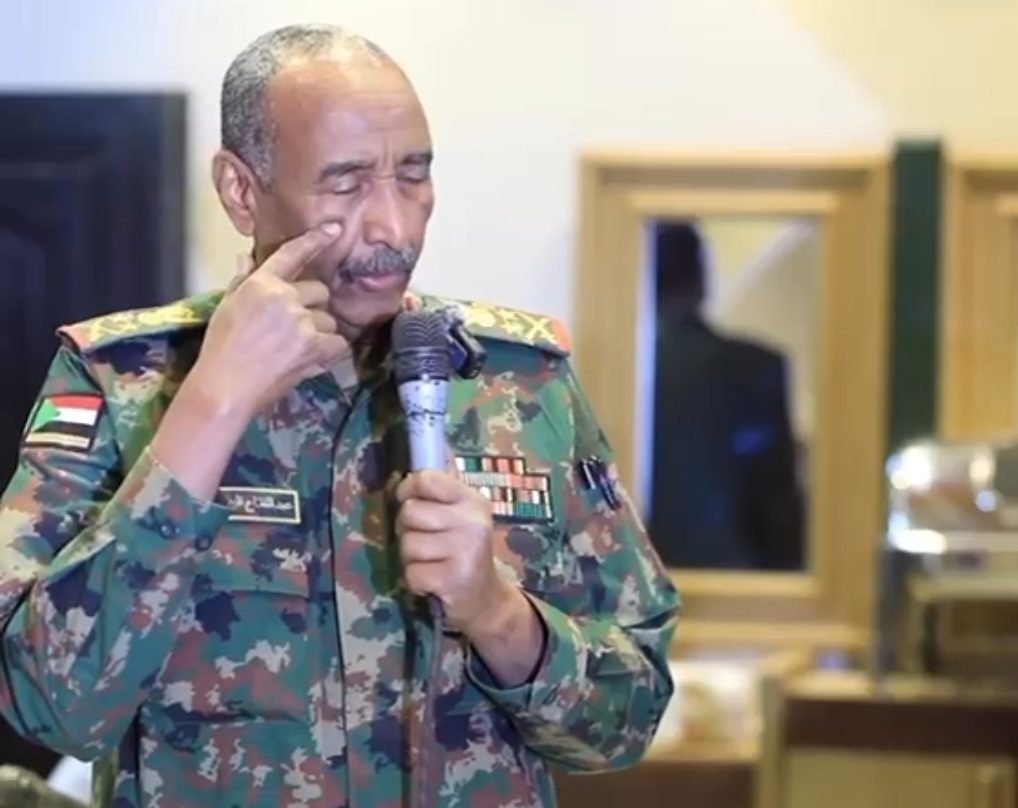 Burhan ridiculed for bizarre ‘close your eyes’ warning