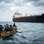 Hijacked oil tanker moves toward Somalia following attack