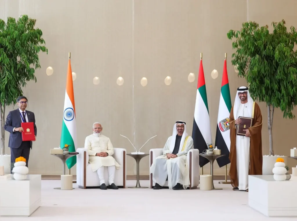India, UAE sign defence and energy deals during Modi visit