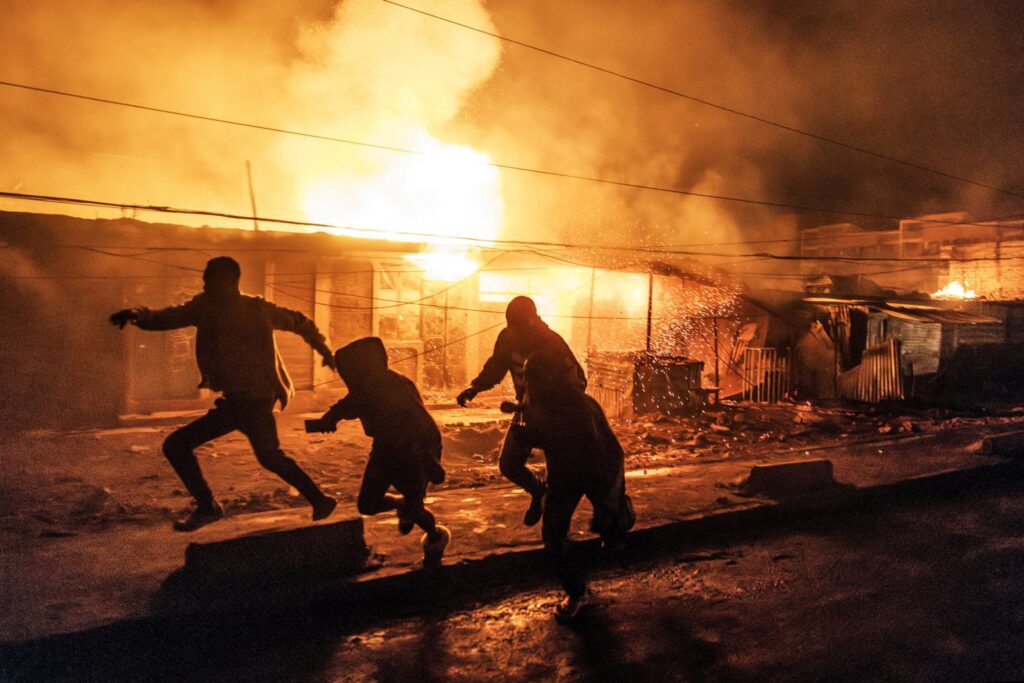 Kenya surveillance footage shows students lighting deadly fire