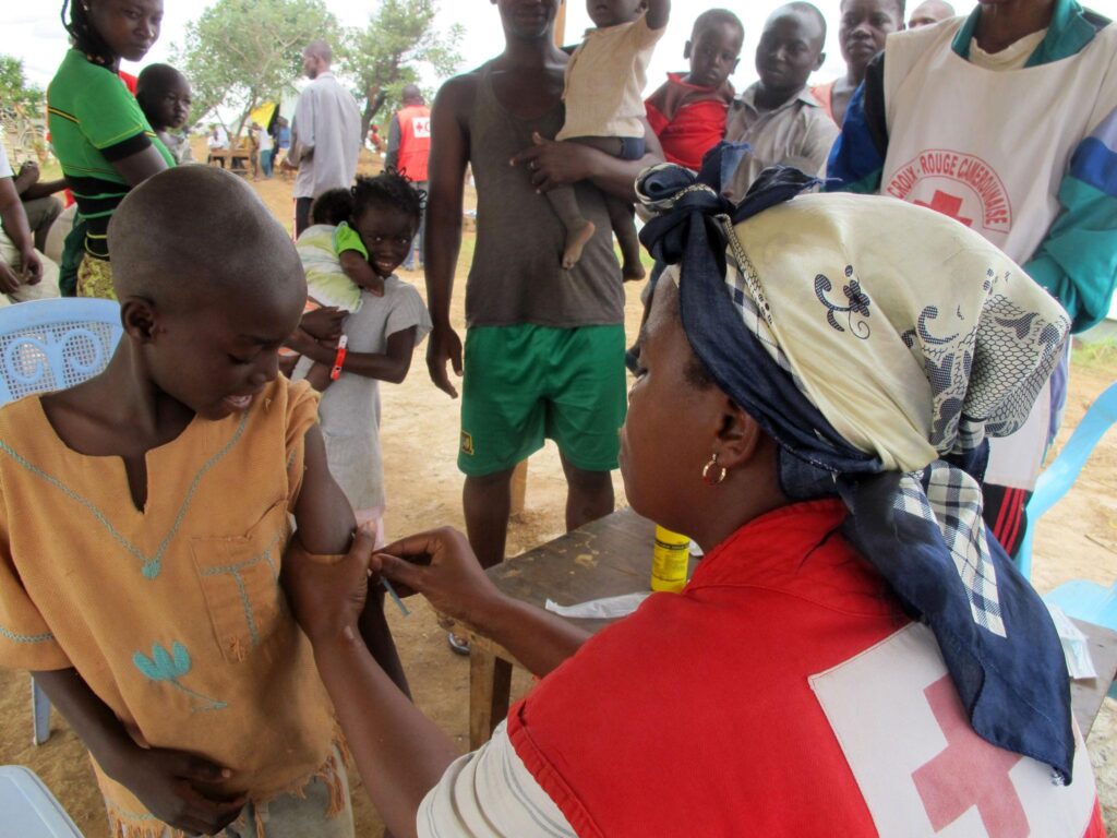 Measles outbreak kills 56 children in Sudanese refugee camp in CAR