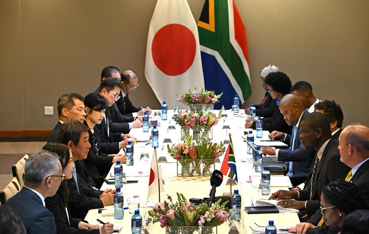 South Africa, Japan discuss energy ties and regional conflicts