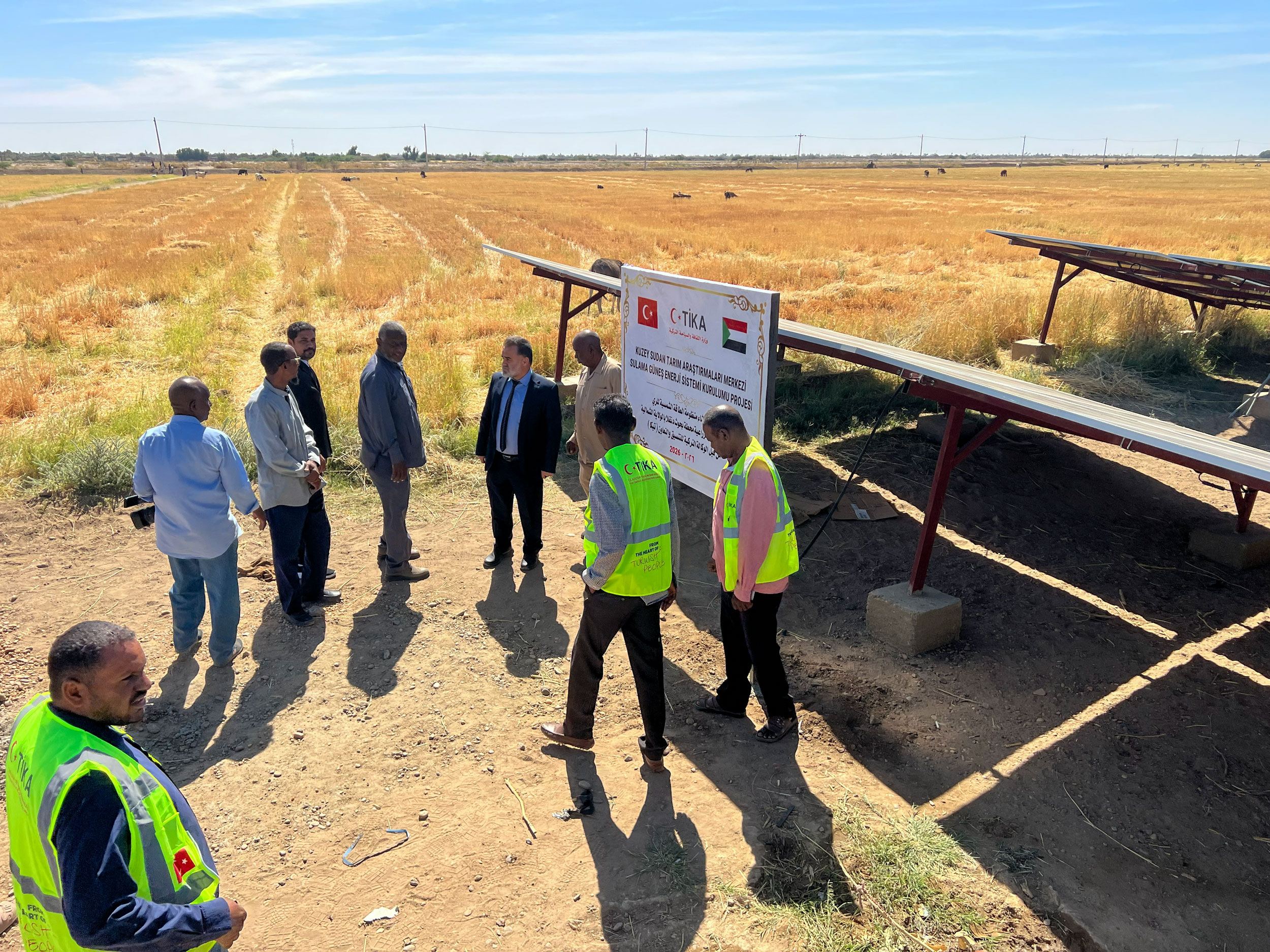 Turkish aid agency installs solar water systems in dry Sudan