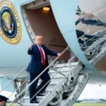 Trump visits China with 17 top executives for Xi meeting talks