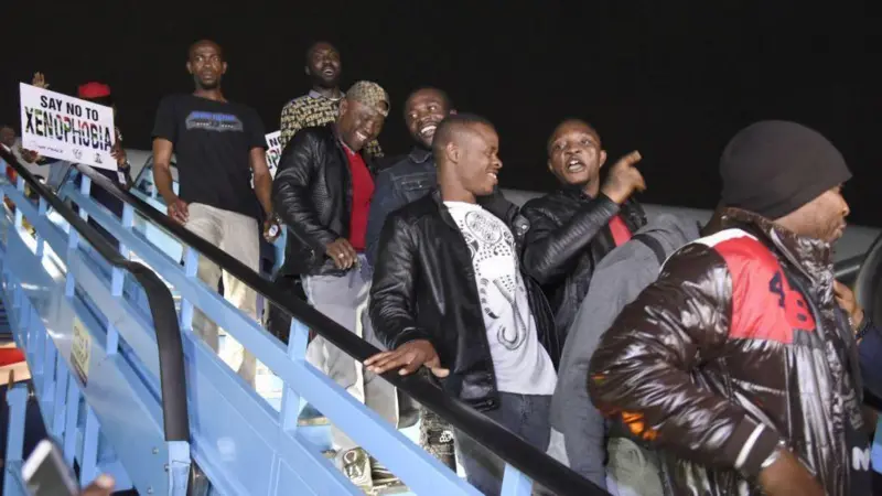 More Nigerians return home from South Africa